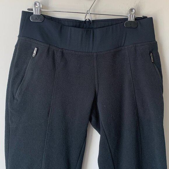 COLUMBIA Black Fleece Pants Outdoors Winter Gorpcore Women's Size Small - Picture 2 of 10